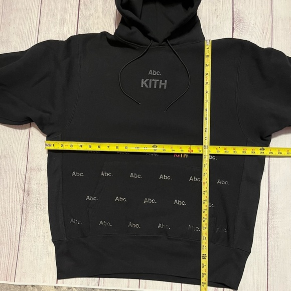 Kith x Advisory Board Crystals Holograph hoodie size M - Picture 4 of 6